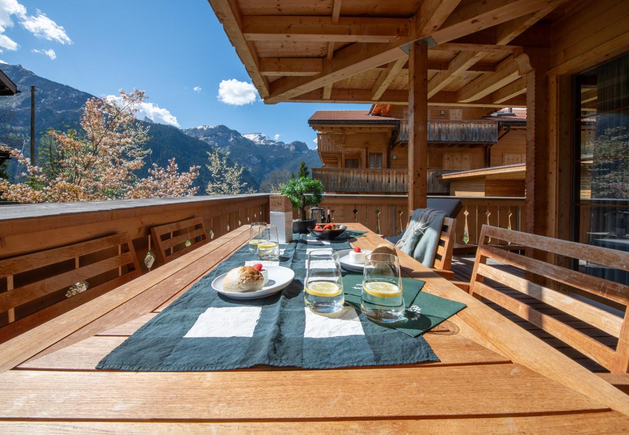 Panoramapark Soleil Chalet C Wengen Eksteriør billede