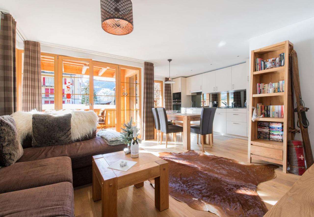 Panoramapark Soleil Chalet C Wengen Eksteriør billede
